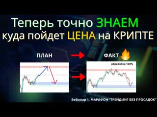 Куда пойдёт цена После этого видео ты перестанешь гадать. Обучение трейдингу. Вебинар 1.