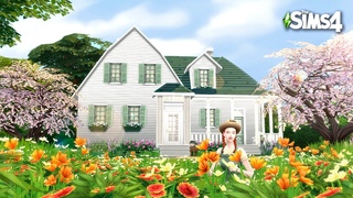 [심즈4 건축] 빨간머리 앤의 초록지붕집 Sims4 Speed Build NO CC Anne of Green gables