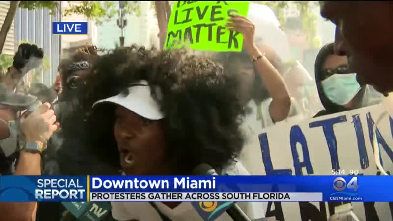 WEB EXTRA Liberty City Resident Gives Impassioned Speech On Why Shes