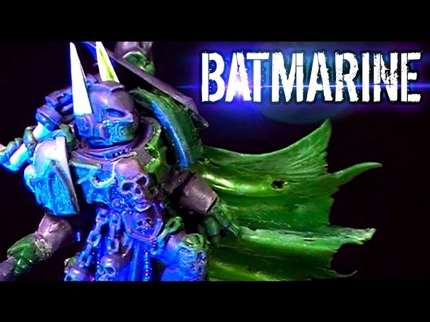 BATMAN MARINE fun 40k CHAOS