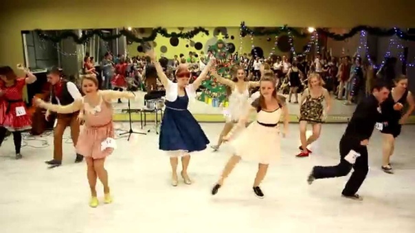 Christmas Night. Solo Boogie Contest. Отборы заход