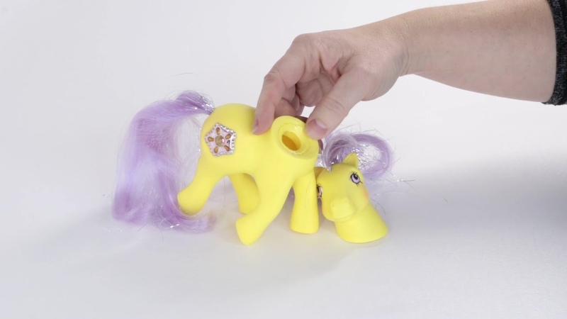 How to Glue a Pony Head Back On Vintage My Little Pony Restoration Princess Starburst Part