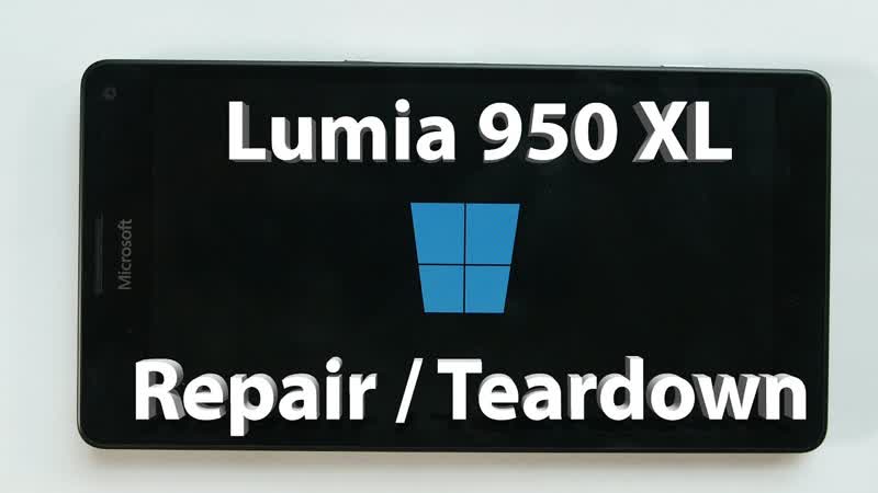 Lumia 950 XL Screen Repair, Teardown, Mobile liquid