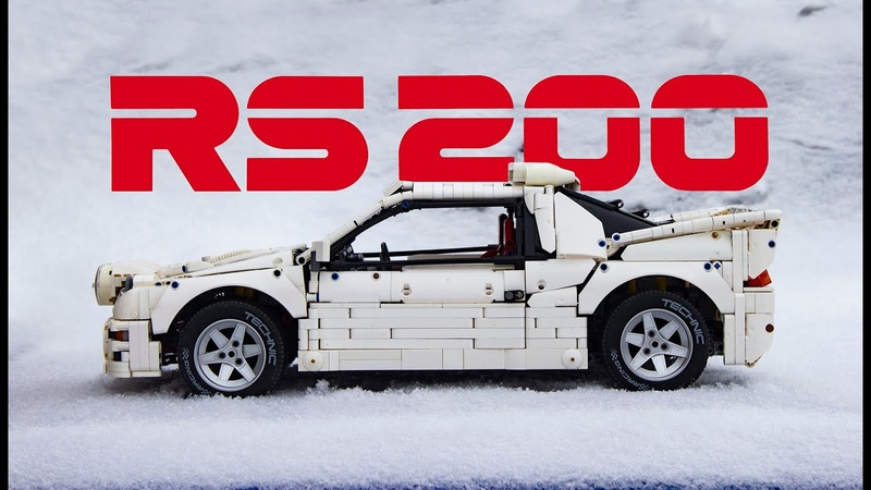 FORD RS200 Rally Group B ( Lego Technic