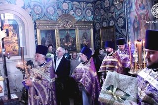 Поздравление епископа Игнатия с юбилеем, .