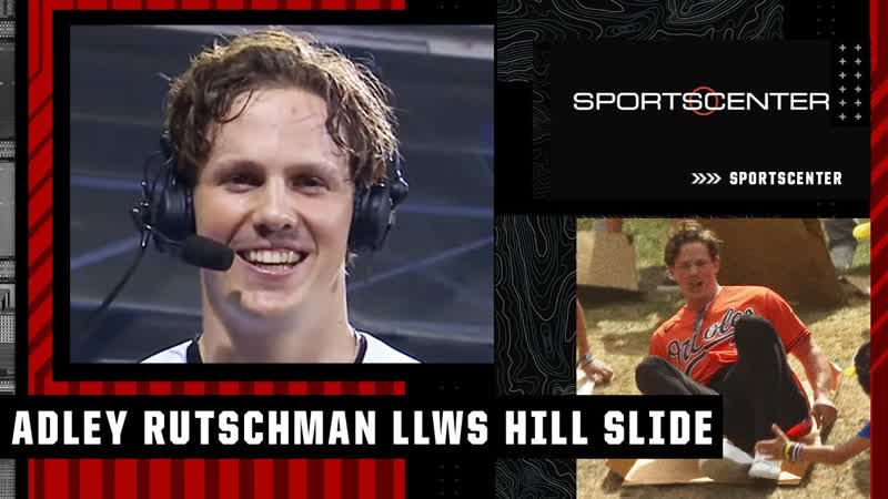 I HAD to do it Adley Rutschman on sliding down LLWS hill, Orioles playoff chase, Sports
