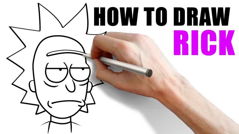How to Draw Rick, Rick and Morty Drawing Easy Step by