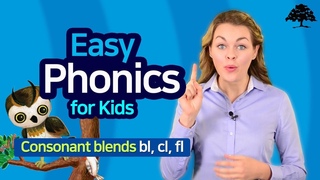 Easy Phonics 2 (Unit 5 : Consonant blends bl, cl, fl) | Phonics for Kids | Alphabet | Learn to Read