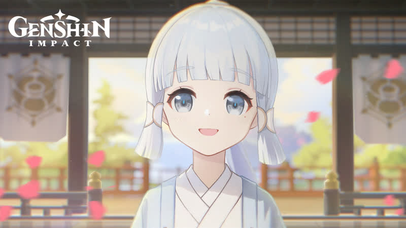 Тизер Дерево в снегу , Genshin