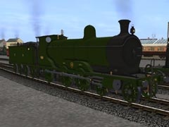 Drummond Castle Driving Bogie - Highland Plain Green