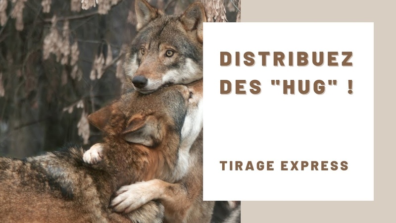TIRAGE EXPRESS Besoin d Amour Distribuez des Hug et faites des câlins aux
