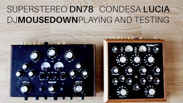 Testing 2 Rotary Mixers Super Stereo DN78 Condesa