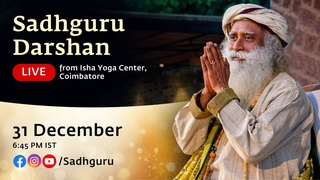 Sadhguru Darshan on New Year's Eve  Live on 31 Dec | 6:45 PM IST
