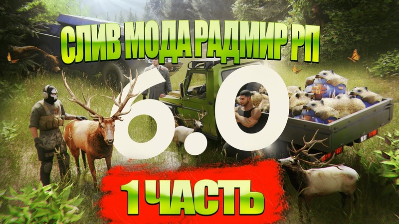 СЛИВ МОДА РАДМИР РП 6. 0, МАШИНЫ, СКИНЫ, ТЦ, ЧЕРНЫЙ РЫНОК, ЧАСТЬ