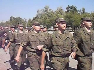Присяга в/ч 50661 . 28 июля 2012 часть 2.