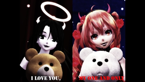 MMD I love you, My One and Only Test Model ver.