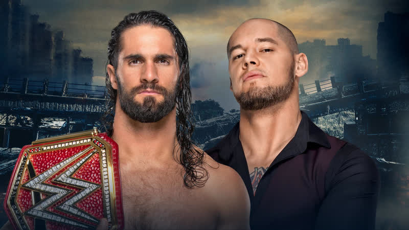 Seth Rollins vs Baron Corbin Stomping