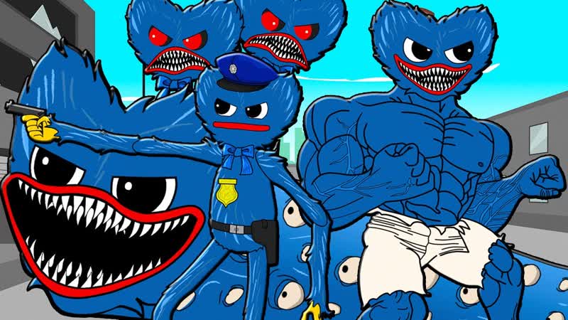 ВСЕ СЕРИИ ЭВОЛЮЦИЯ ХАГИ ВАГИ ПОППИ ПЛЕЙТАЙМ HUGGY WUGGY Poppy Playtime