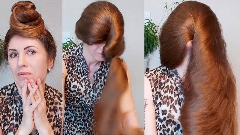 Real Rapunzels, Heavy Bundrops in Front of Her Face