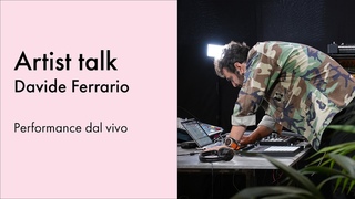 Davide Ferrario performance dal vivo con Ableton Live