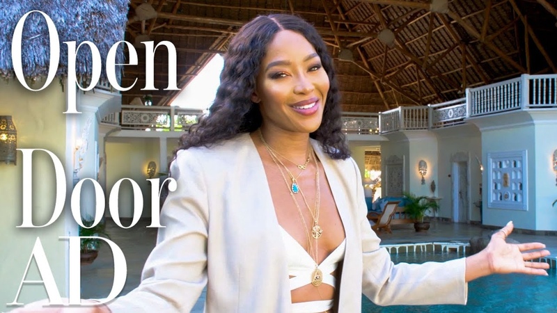 Inside Naomi Campbells Luxury Villa In Kenya, Open Door, Architectural