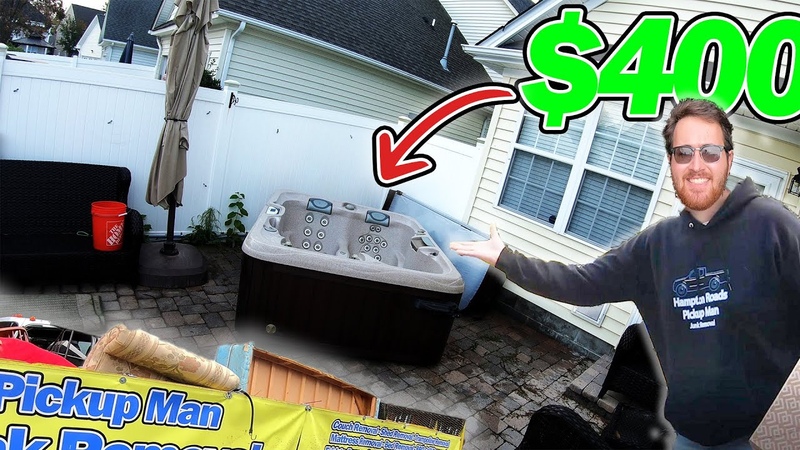 Hottub Removal 400, Virginia Beach, VA, Junk Removal