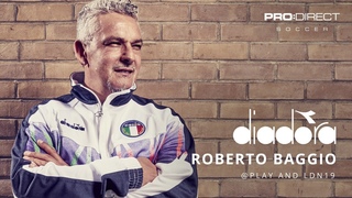 Roberto Baggio: Exclusive Diadora Launch Event with James Richardson