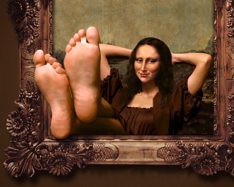 Фото временно на выставке в лувре картинка прикол