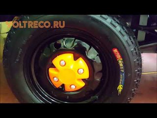 Трехколесный грузовой электроскутер трицикл Green City D2 (1000w 60v) Обзор