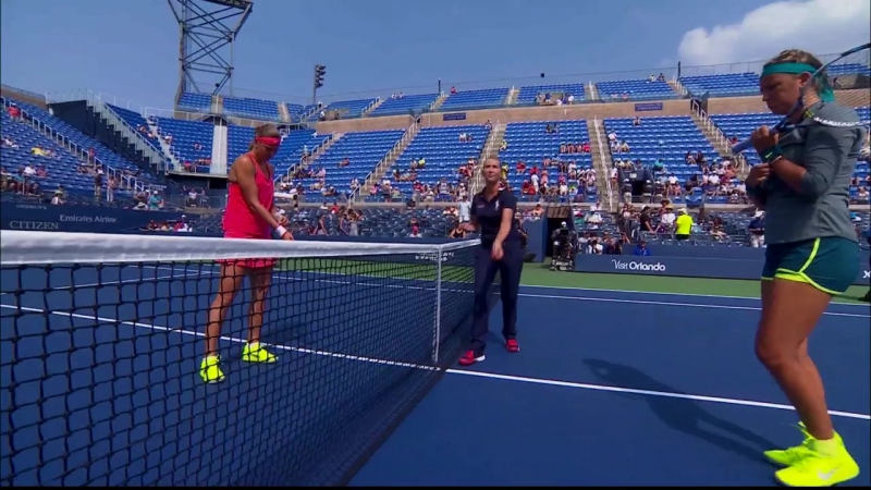 Highlights, Victoria Azarenka Lucie Hradecka R1 US Open
