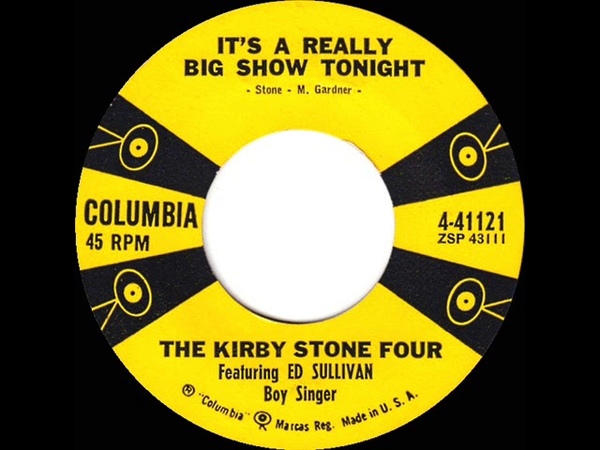 1958 Kirby Stone Four with Ed Sullivan It s A Really Big Show