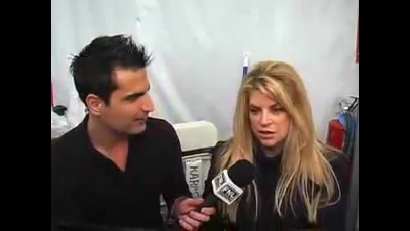 Rocco G interviews Kirstie Alley LA Fashion Week