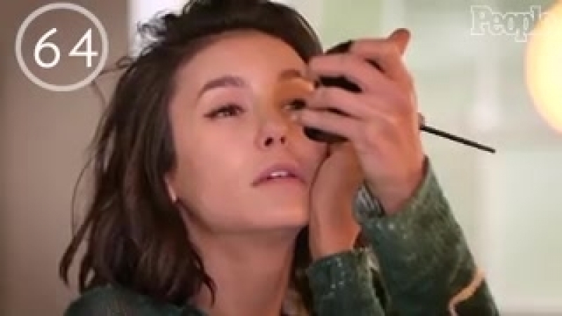 Nina Dobrev make up in 90
