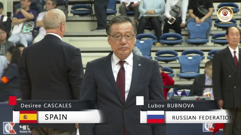 17st WKC 2018 ( Korea). Womens individual (pool