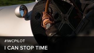 #IWCPilot. I can stop time. But nothing stops me.