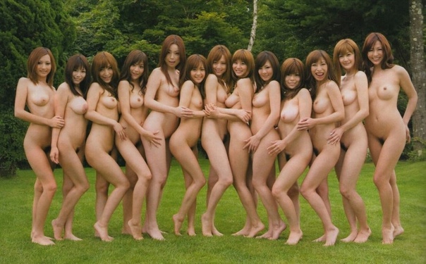 Japanische Riesenpimmel Wald Gruppensex