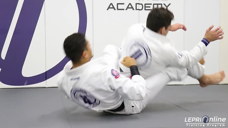 Single X Guard Sweep Attempt to Back Take Andre