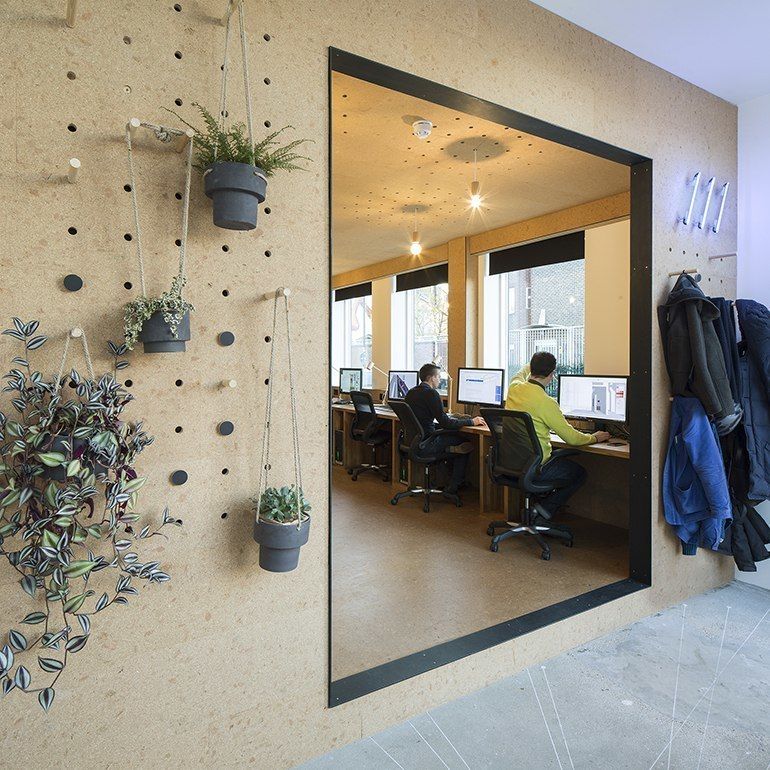 Здания с применением пробкового дерева