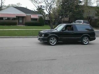 GMC Typhoon Straight pipe Exhaust