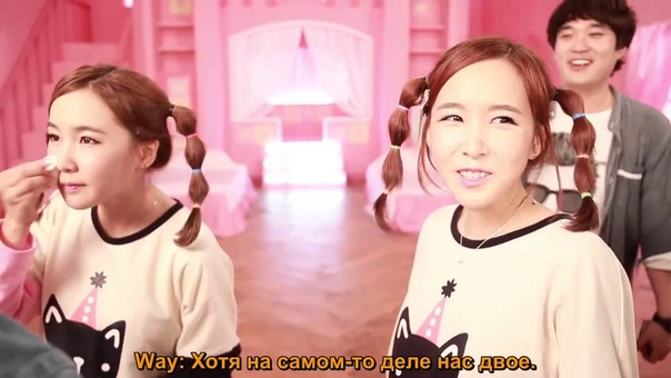 RUS SUB Crayon Pop subunit Strawberry Milk OK MV Making
