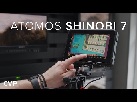 7 2200 Nit HDR SDI HDMI Monitor, Atomos Shinobi 7