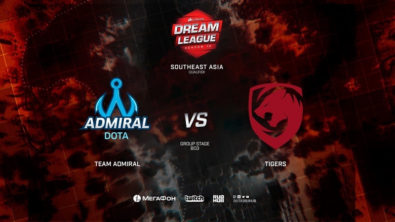 Tigers vs Team Admiral, Dream League Minor Qualifiers NA, bo3, game 1