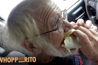 ЗЛОЙ ДЕД Новый Воппер в Бургер Кинге \ Angry Grandpa The Burger King Whopperito!