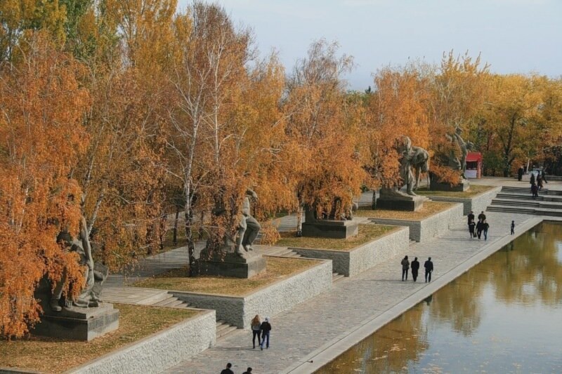 Волгоград осенью фото Волгоград осенью фото