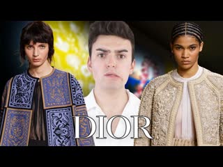 DIOR WAS GOOD AND NO I WASN'T KIDNAPPED (Fall 2022 Haute Couture Fashion Week Review)