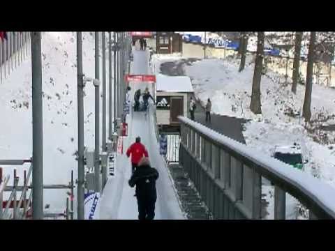 Bobsled Crash Brazilian Bobsleigh Women during WC Winterberg