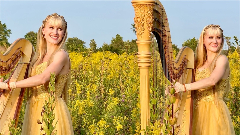 The Golden Side Harp Twins