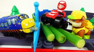 Щенячий Патруль Мультики для детей - Паровозик и Щенки новые серии Мультфильмы с Игрушками