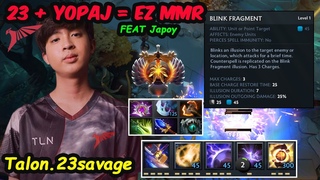 This is How Pro Player Destroy Pub - Talon 23savage [Anti Mage] Feat Yopaj Pangolier Dota 2
