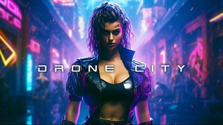 Darksynth / Cyberpunk Mix - Drone City // Dark Synthwave Dark Industrial Electro Music